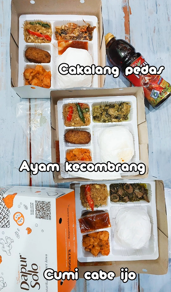 nasi kotak dadakan