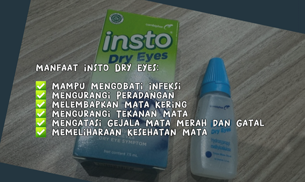 Kegunaan insto dry eyes